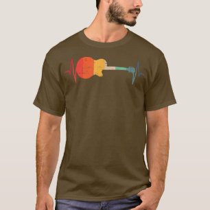 Voor gitarist & muzikant, muziek & bass FanAcousti T-shirt