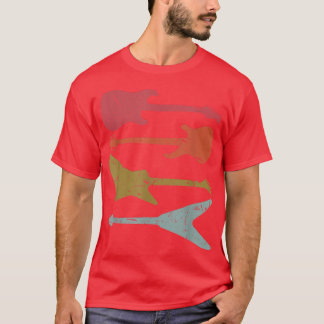 Voor gitarist & muzikant, muziek & bass FanAcousti T-shirt
