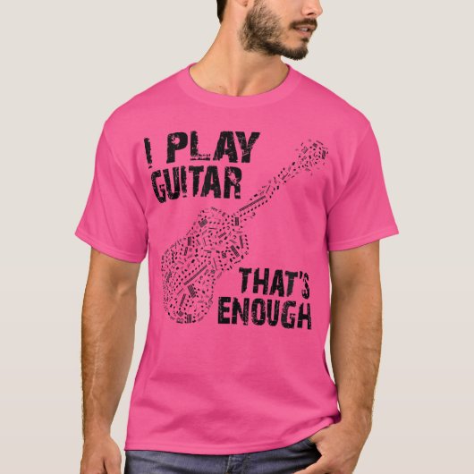 Voor gitaristen t-shirt (Voorkant)