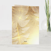 voor God de glorie van John 1:14 Bijbelse Kerstmis Feestdagen Kaart (Achterkant)