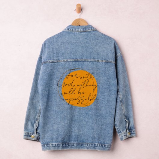 Voor God Denim Jacket (Hangar)
