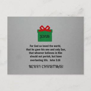 Voor God die zo van de wereld hield... Briefkaart