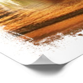 Voor God die zo van de wereld hield... John 3:16 Poster (Hoek)