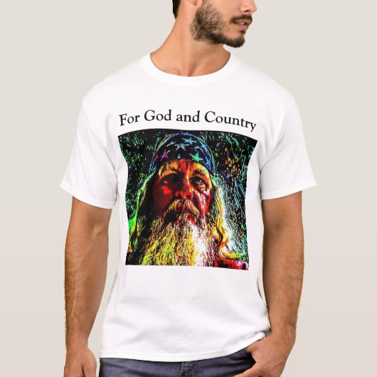 Voor God en Land T-shirt (Voorkant)