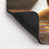 Voor God is de wereld 2 zo geliefd Muismat (Hoek)