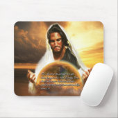 Voor God is de wereld 2 zo geliefd Muismat (Met muis)