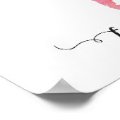 Voor God zo geliefd bij de werelddruk Poster (Hoek)