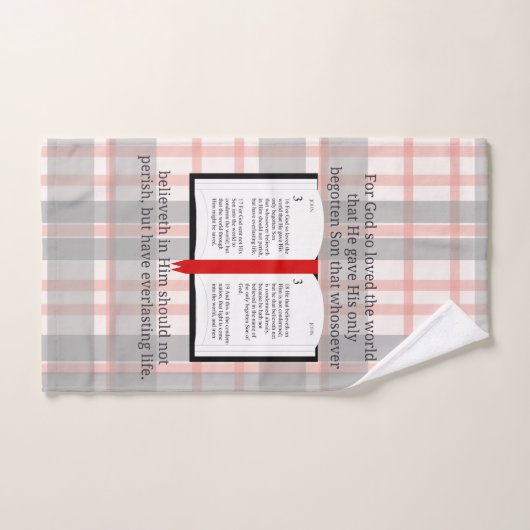 Voor God zo geliefd over de wereld Bad Handdoek (Handdoek)