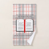 Voor God zo geliefd over de wereld Bad Handdoek (Handdoek)