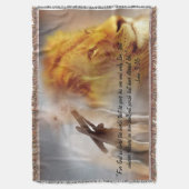 Voor God zo geliefd over de wereld Deken (Voorkant Verticaal)