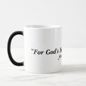 "Voor God's Sake Forward!" Magische Mok (Links)