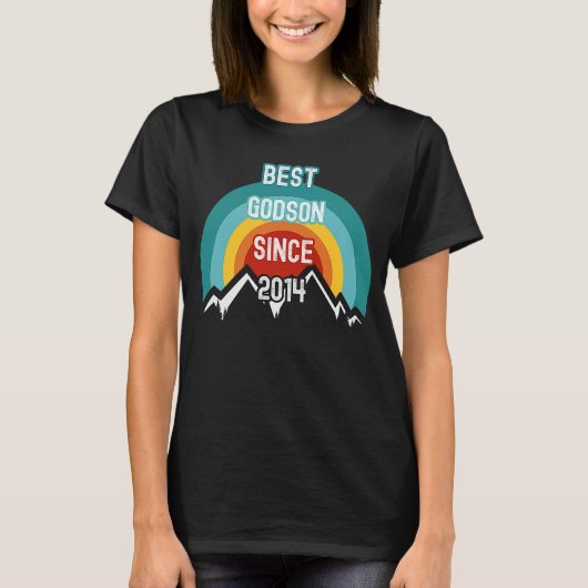 Voor Godson Best Godson sinds 2014 T-shirt (Voorkant)