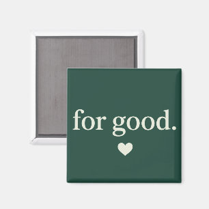 Voor goede minimalistische positieve citaat esthet magneet