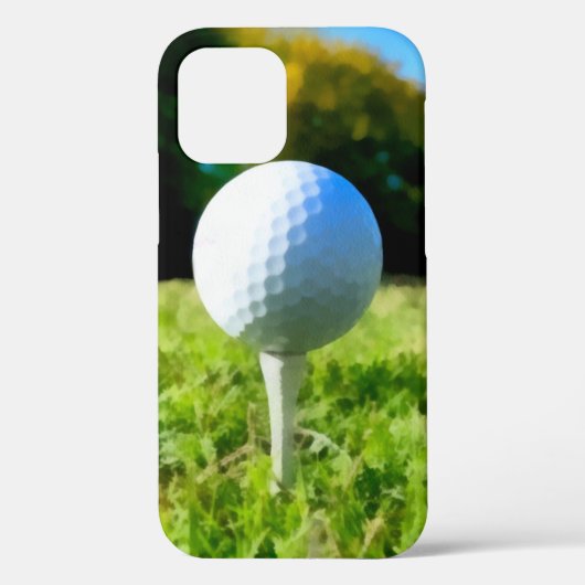 voor golfers voor golf- en t-shirt-waterverf Case-Mate iPhone case (Achterkant)
