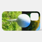voor golfers voor golf- en t-shirt-waterverf Case-Mate iPhone case (Achterkant (horizontaal))