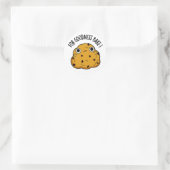 Voor Goodness Bake Funny Food Baking Pun Ronde Sticker (Tas)