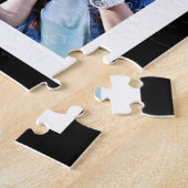 Voor Grandma 8 Photos en Quote Custom Faux Canvas Legpuzzel (Zijkant)