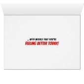 voor Grandson Get Well Boy Superheld Comic Book (Binenzijde Horizontaal (Onderkant))