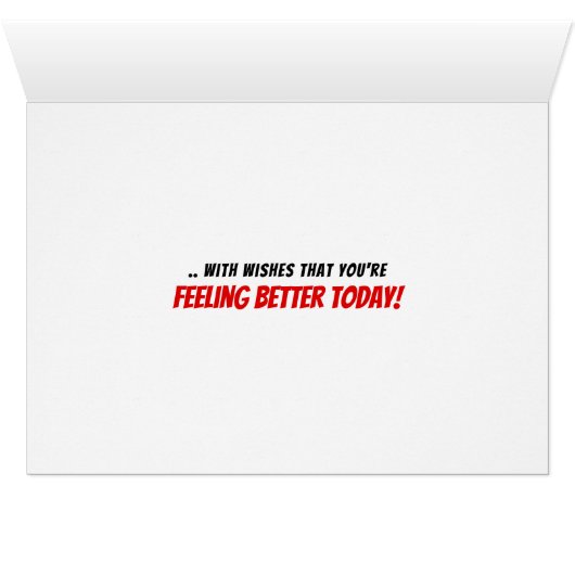 voor Grandson Get Well Boy Superheld Comic Book (Binenzijde Horizontaal (Onderkant))