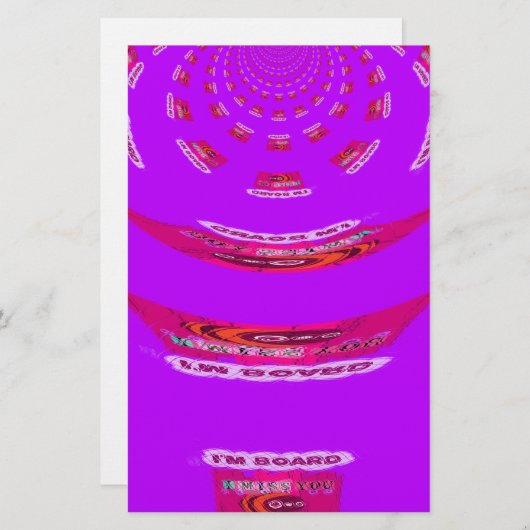 Voor grappig dat ik je mis... briefpapier (Voorkant / Achterkant)