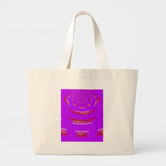 Voor grappig dat ik je mis... grote tote bag (Voorkant)