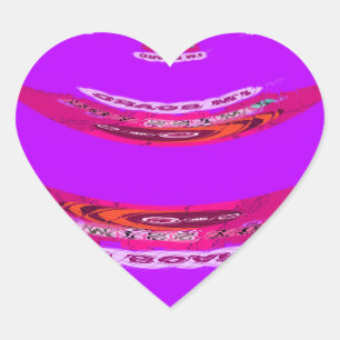 Voor grappig dat ik je mis... hart sticker