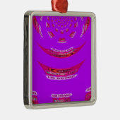 Voor grappig dat ik je mis... metalen ornament (Rechts)