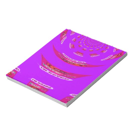 Voor grappig dat ik je mis... notitieblok (Linkerzijde)