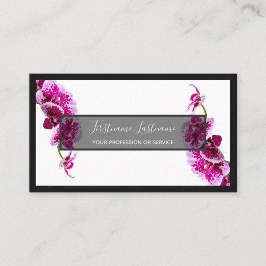 Voor griepdeskundigen: professionele griepstampers visitekaartje (Voorkant)