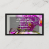 Voor griepdeskundigen: professionele griepstampers visitekaartje (Achterkant)