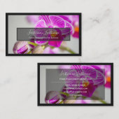 Voor griepdeskundigen: professionele griepstampers visitekaartje (Voorkant / Achterkant)