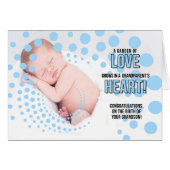 voor grootouders op de geboorte van een kleinzoon  (Voorkant Horizontaal)