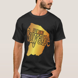 voor Guyana Kaart van Guyana 973 T-shirt