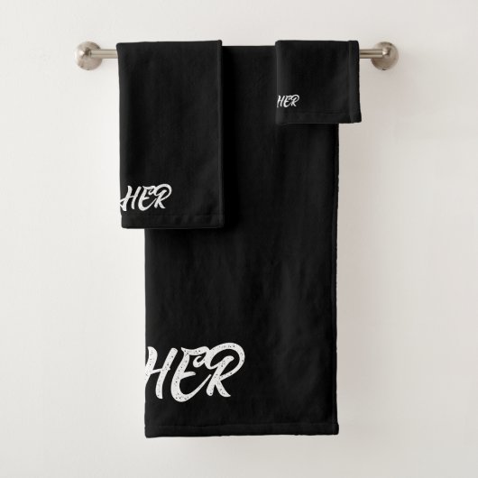Voor haar bad handdoek (Insitu)