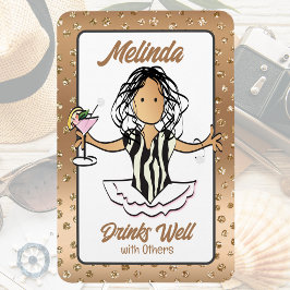 Voor haar cruise ShipGirls Vacation Deur Magneet