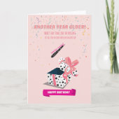 Voor haar Funny Tweezer Birthday Kaart (Voorkant)