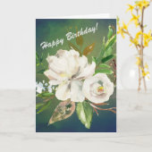 Voor haar gelukkige verjaardag met mooie bloemen kaart (Gele Bloem)