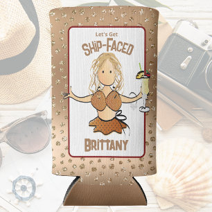 Voor Haar Grappige Cruise Beach Girly Vakantie Dri Seltzer Blikjeskoeler