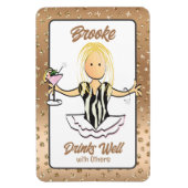 Voor haar grappige cruiseschip deur meisjes reis m magneet (Verticaal)