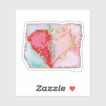 Voor haar hartSticker