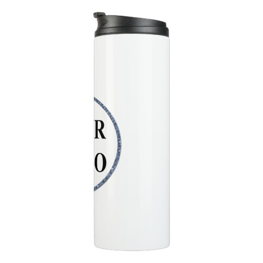 Voor Haar Mama Nieuwe Moeder VOEG HIER UW LOGO TOE Thermosbeker (Geroteerd rechts)