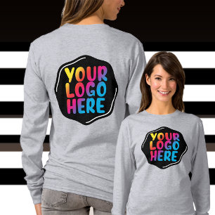 Voor haar mama nieuwe moeder voeg uw logo hier aan t-shirt
