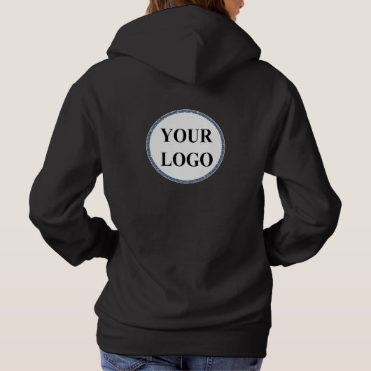 Voor haar mama, voeg je LOGO hier toe. Hoodie (Achterkant)