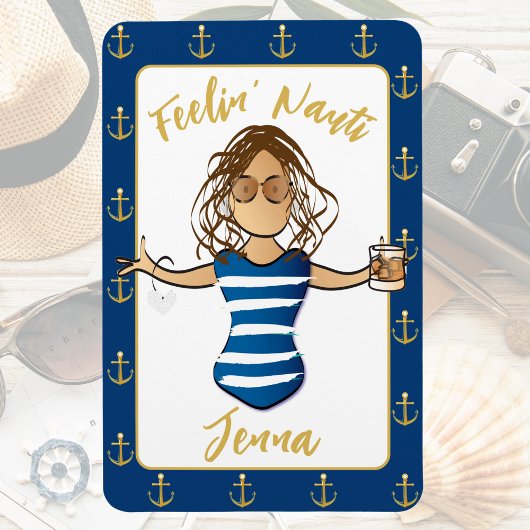 Voor haar meisjes reis grappige reis cruise deur magneet