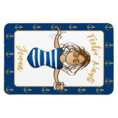 Voor haar meisjes reis grappige reis cruise deur magneet (Horizontaal)