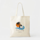 Voor haar moderne zomer tropisch tote bag (Voorkant)