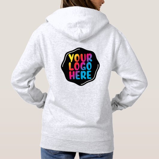 Voor haar moeder nieuwe moeder voeg je Logo hier G Hoodie (Achterkant)