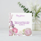 Voor haar Valentijnse liefhebber  Rozen Feestdagenkaart (Staand voorkant)