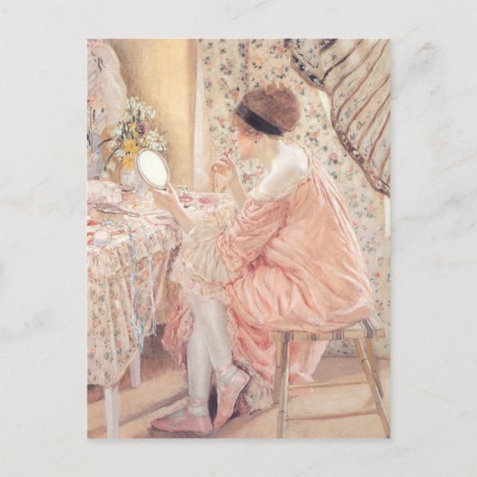 Vóór haar verschijning in detail briefkaart (Voorkant)