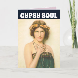 VOOR HAAR VRIEND BOHEMIAN GIRL KAARTEN